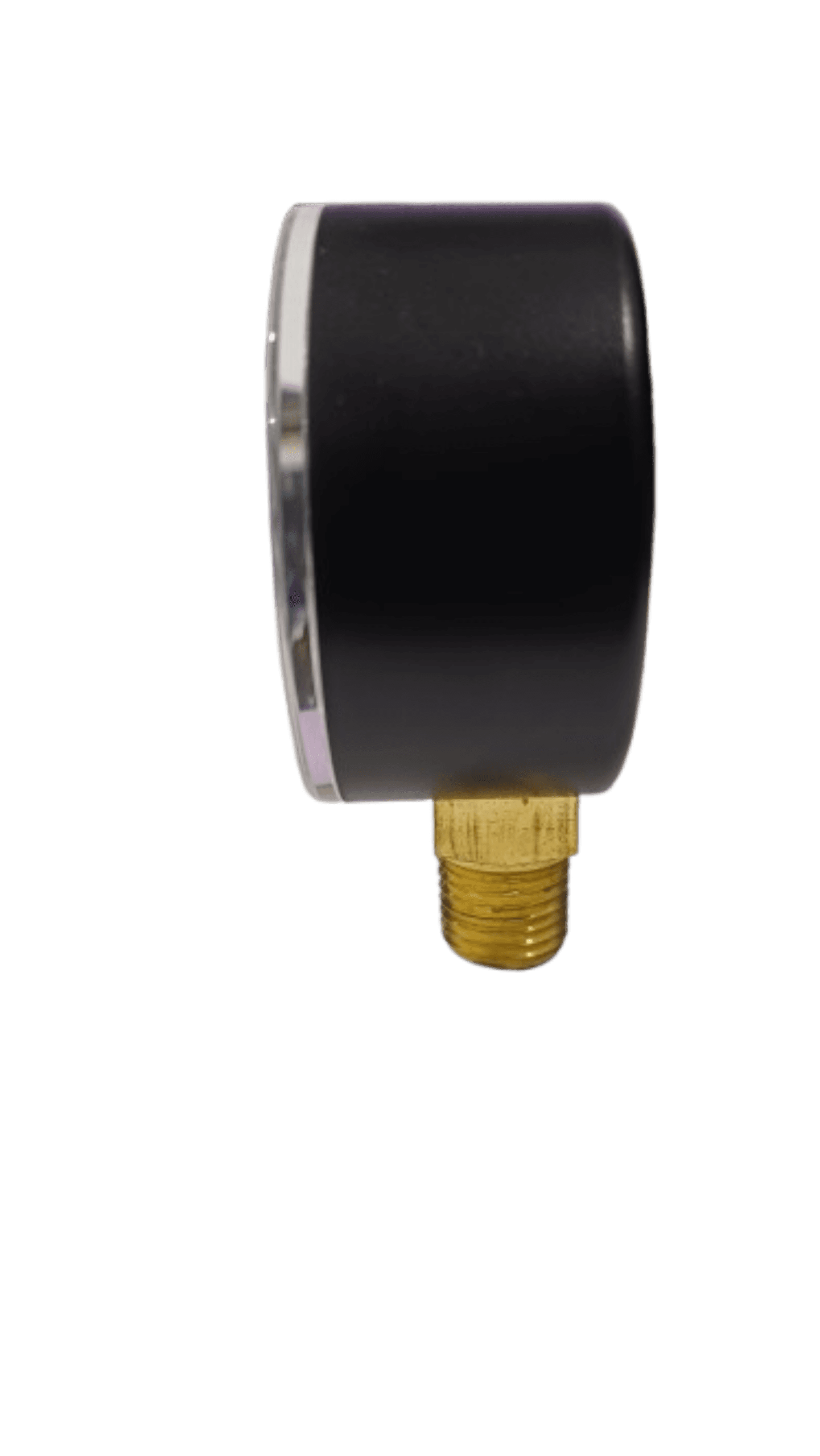 Manômetro DN53 Caixa em ABS sem Glicerina Saída Vertical 1/4” NPT de 0 a 10 Bar - MAN-GB-3820N010